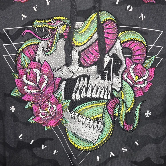 Affliction Men's Black Label Hoodie - Picture 4 of 13